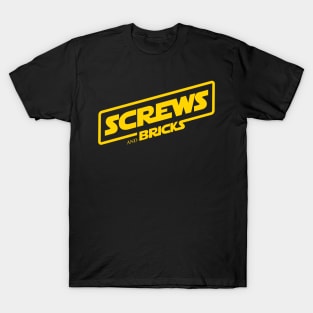 Screws and Bricks: A Space Wars Story T-Shirt